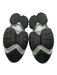 Balmain Shoe Size 10 Black & Silver Synthetic Men's Shoes Black & Silver / 10