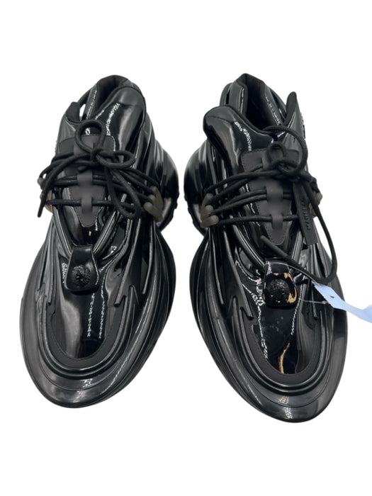 Balmain Shoe Size 10 Black Synthetic Men's Shoes Black / 10