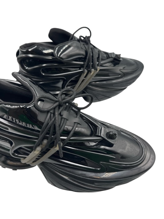 Balmain Shoe Size 10 Black Synthetic Men's Shoes Black / 10
