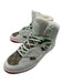 Gucci Shoe Size 9.5 White & Multi Leather High Top Men's Shoes White & Multi / 9.5