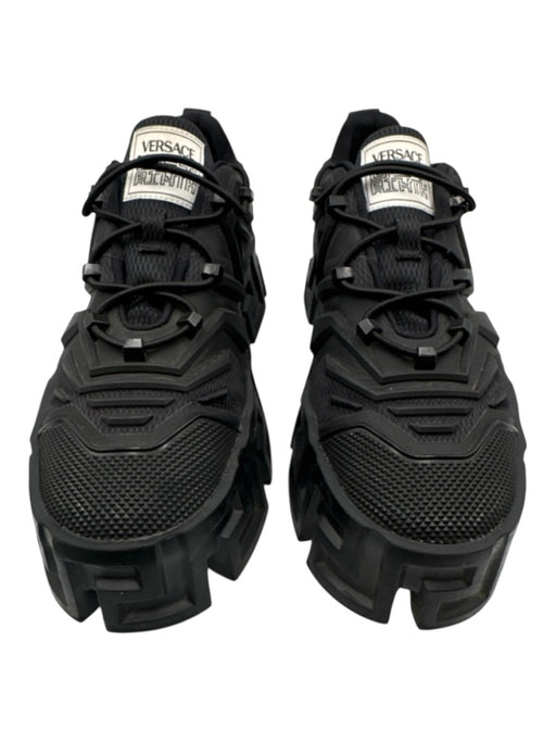 Versace Shoe Size 43 AS IS Black Rubber Men's Shoes Black / 43