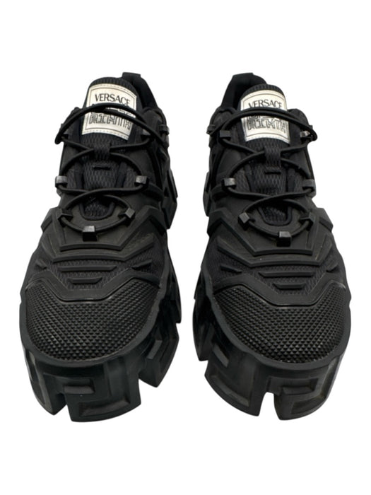 Versace Shoe Size 43 AS IS Black Rubber Men's Shoes Black / 43