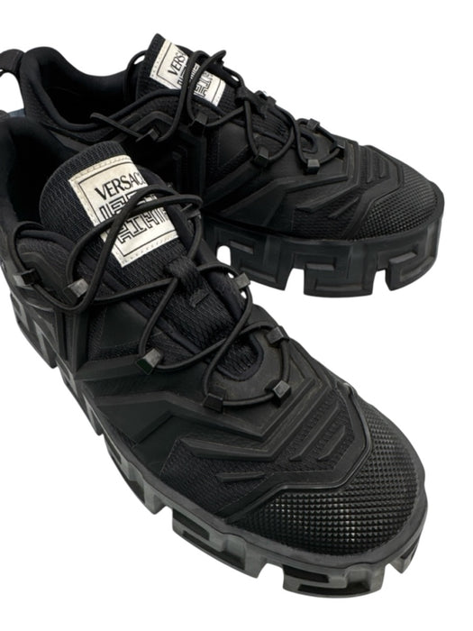 Versace Shoe Size 43 AS IS Black Rubber Men's Shoes Black / 43