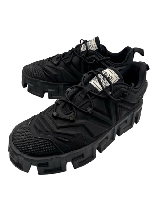 Versace Shoe Size 43 AS IS Black Rubber Men's Shoes Black / 43