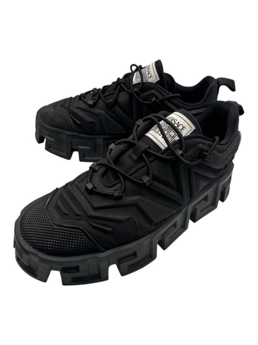 Versace Shoe Size 43 AS IS Black Rubber Men's Shoes Black / 43