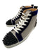 Christian Louboutin Shoe Size 43 White & Multi Synthetic High Top Men's Shoes White & Multi / 43