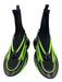 Balmain Shoe Size 10 Black & Green Synthetic High Top Men's Shoes Black & Green / 10