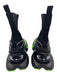 Balmain Shoe Size 10 Black & Green Synthetic High Top Men's Shoes Black & Green / 10