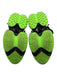 Balmain Shoe Size 10 Black & Green Synthetic High Top Men's Shoes Black & Green / 10