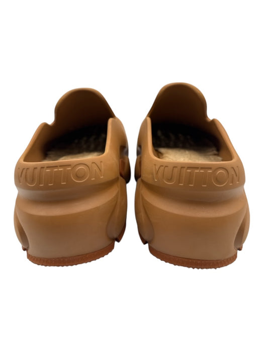 Louis Vuitton Shoe Size 8 AS IS Beige Rubber Solid Clog Men's Shoes Beige / 8
