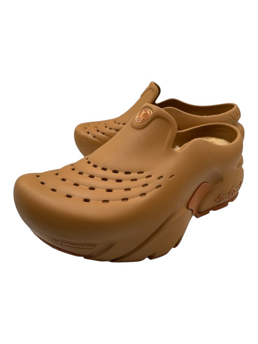 Louis Vuitton Shoe Size 8 AS IS Beige Rubber Solid Clog Men's Shoes Beige / 8