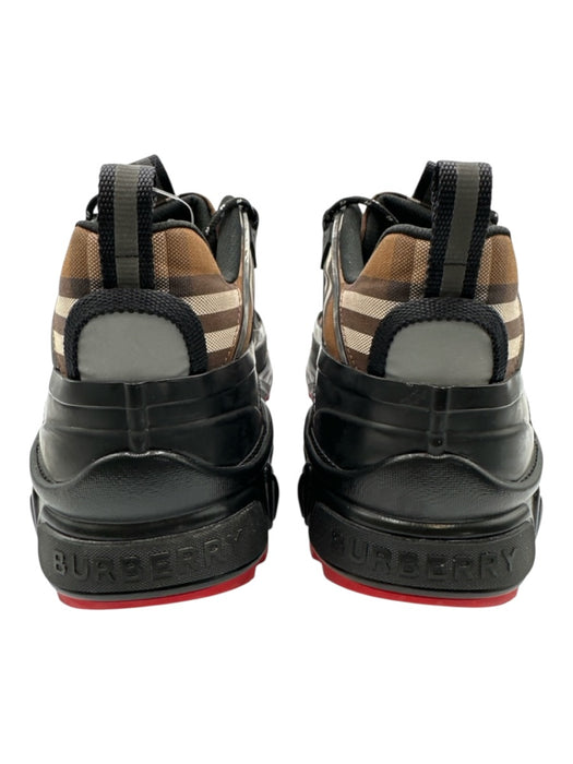 Burberry Shoe Size 43 Black & Multi Synthetic Low Top Men's Shoes Black & Multi / 43
