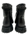 Fendi Shoe Size 9 Black & Brown Leather Solid High Top Men's Shoes Black & Brown / 9