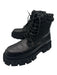 Fendi Shoe Size 9 Black & Brown Leather Solid High Top Men's Shoes Black & Brown / 9