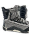 Dolce & Gabbana Shoe Size 42 Gray & Black Suede & Wool Solid Sneaker Men's Shoes Gray & Black / 42
