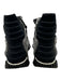Dolce & Gabbana Shoe Size 42 Gray & Black Suede & Wool Solid Sneaker Men's Shoes Gray & Black / 42