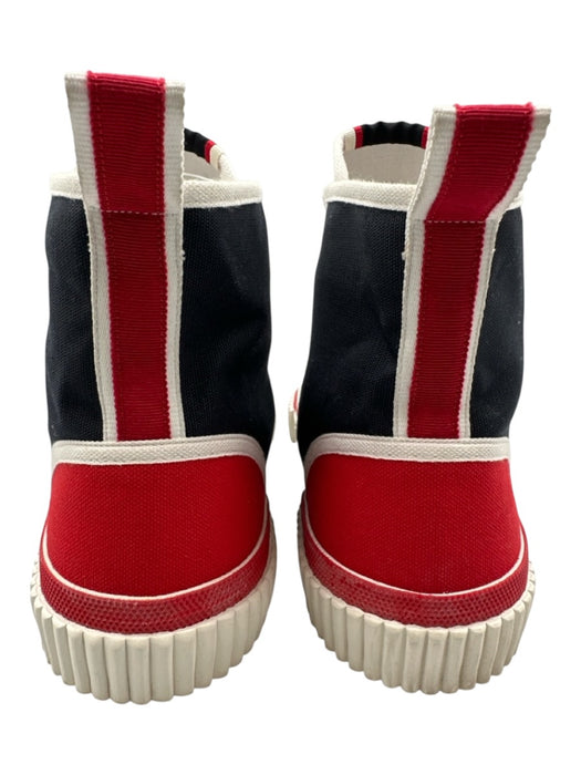 Christian Louboutin Shoe Size 43 Red, White & Blue Synthetic High Top Shoes Red, White & Blue / 43