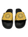 Versace Shoe Size 43 black & gold Rubber Slide Men's Shoes black & gold / 43