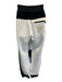 Fendi Size M Black & White Cotton Blend Zipper Men's Jacket Black & White / M