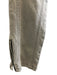 Balmain Size 31 Gray Cotton Blend Solid Skinny Moto Men's Pants Gray / 31