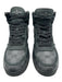 Louis Vuitton Shoe Size 8.5 Black & Gray Leather Damier Strap Sneaker Shoes Black & Gray / 8.5