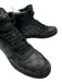 Louis Vuitton Shoe Size 8.5 Black & Gray Leather Damier Strap Sneaker Shoes Black & Gray / 8.5