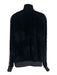 Versace Size XL Black Cotton Blend Velour Zip UP Men's Jacket Black / XL