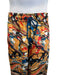 Dolce & Gabbana Size 52 Orange & Blue Synthetic Swirls Zip UP Jogger Men's Pants Orange & Blue / 52