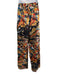 Dolce & Gabbana Size 52 Orange & Blue Synthetic Swirls Zip UP Jogger Men's Pants Orange & Blue / 52