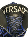 Versace Size L Blue & Purple Cotton Blend Abstract Velour Track Men's Jacket Blue & Purple / L