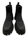 Gucci Shoe Size 10 Black Canvas Guccissima Boot Chelsea Men's Shoes Black / 10