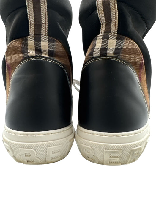 Burberry Shoe Size 45 Brown & Black Canvas Novacheck Sneaker Men's Shoes Brown & Black / 45