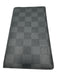 Louis Vuitton Gray & Black Leather Damier Checkbook Men's Wallet Gray & Black
