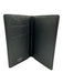 Louis Vuitton Gray & Black Leather Damier Checkbook Men's Wallet Gray & Black