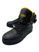 Fendi Shoe Size 7 Black Leather Solid Sneaker Men's Shoes Black / 7