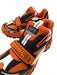 Off White Shoe Size 43 Like New Orange & White Synthetic Strap Sneaker Shoes Orange & White / 43