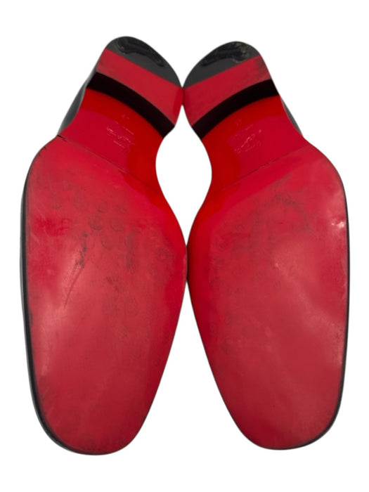 Christian Louboutin Shoe Size 45 Like New Black Leather Solid Dress Men's Shoes Black / 45