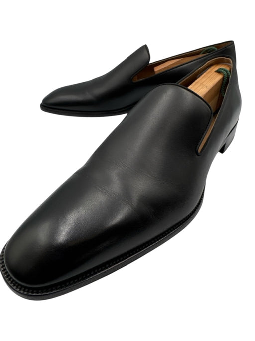 Christian Louboutin Shoe Size 45 Like New Black Leather Solid Dress Men's Shoes Black / 45
