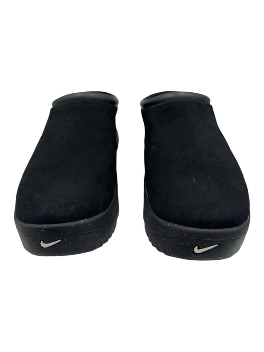 Nike Shoe Size 10 Black Suede Solid Slip On Men's Shoes Black / 10