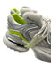 Balmain Shoe Size 10 White & Green Synthetic Men's Shoes White & Green / 10