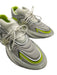 Balmain Shoe Size 10 White & Green Synthetic Men's Shoes White & Green / 10