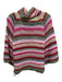 By Anthropologie Size XS/S Pink & Multi Acrylic Metallic Thread Dolman Sweater Pink & Multi / XS/S