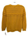 J Crew Size S Yellow Wool Blend Rib Knit Chevron Long Sleeve Top Yellow / S