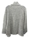 Philosophy Size S Gray, Beige & White Acrylic Heathered Turtleneck Sweater Gray, Beige & White / S