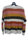 Madewell Size XS Gray & multi Cotton Blend Horizontal Stripes Pockets Sweater Gray & multi / XS