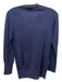 J Crew Size S Navy Blue Merino Wool V Neck Long Sleeve Ribbed Sweater Navy Blue / S