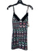 Omighty Size Small Black & Multi Cotton Blend Spaghetti Strap Butterflies Dress Black & Multi / Small