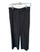 & Other Stories Size 4 Black Polyester Blend High Waist Wide Leg Pants Black / 4