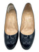 Christian Louboutin Shoe Size 38 Navy Blue Patent Leather Round Toe Pumps Navy Blue / 38
