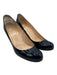 Christian Louboutin Shoe Size 38 Navy Blue Patent Leather Round Toe Pumps Navy Blue / 38